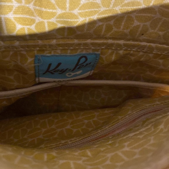Fossil Key-Per Crossbody Bag. Yellow - Picture 7 of 10